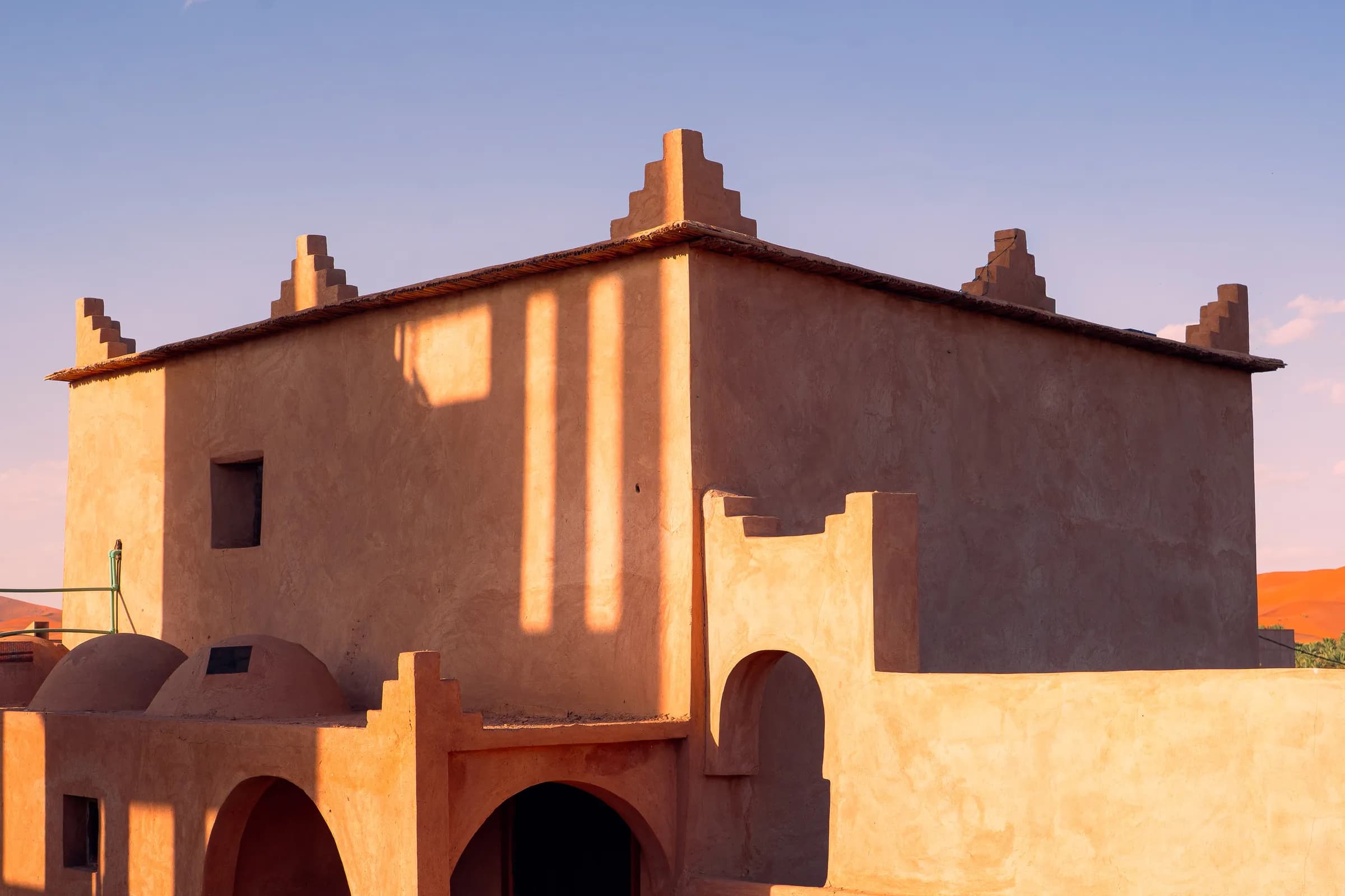 A Berber village near Merzouga